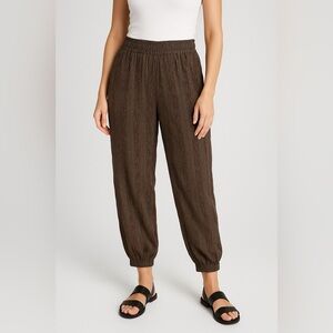 HEI Women’s Brown Printed Jogger Pants – Size XS – Preowned